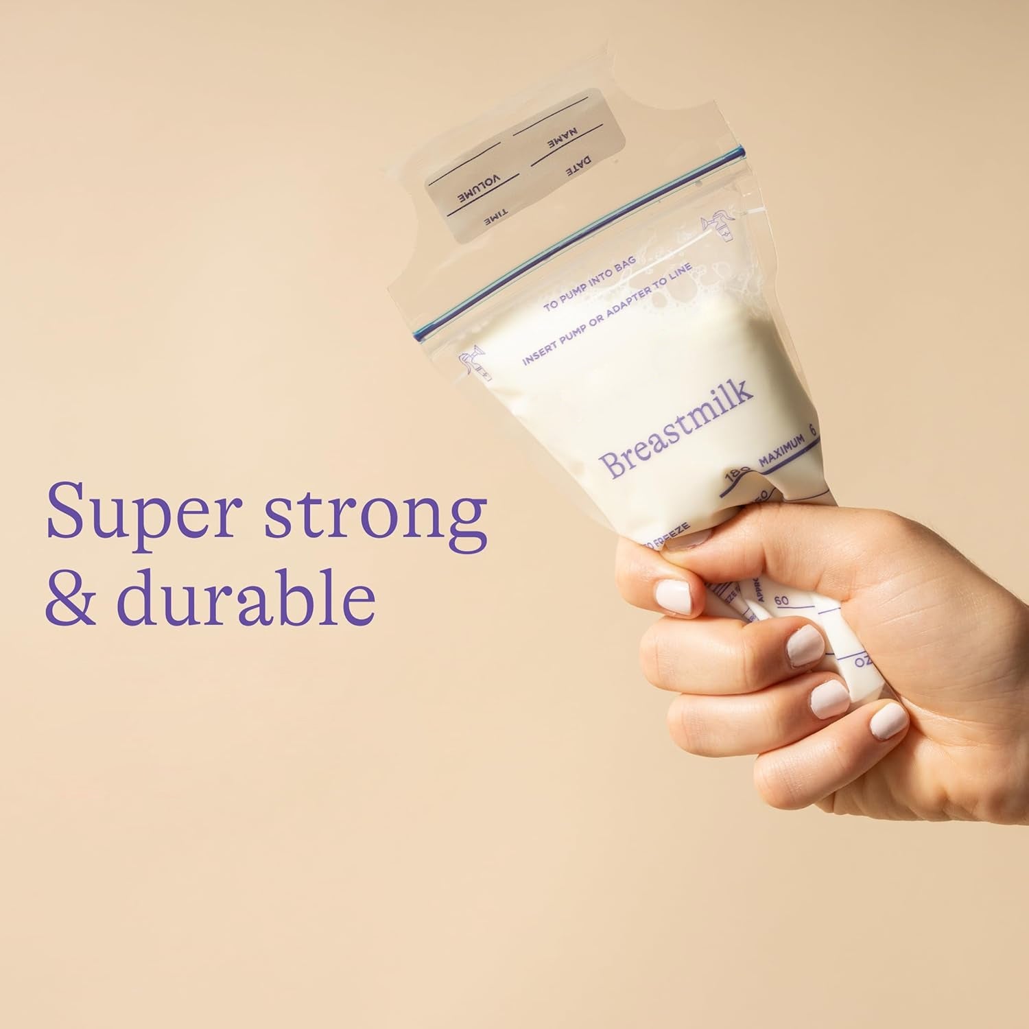 Breastmilk Storage Bags Double Zipper Seal (1 Pc) Breastmilk Storage Bags Double Zipper Seal (1 Pc)